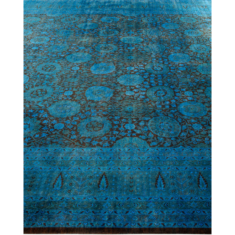 Fine Vibrance One-of-a-Kind 18' 2" x 9' 3" Hand Knotted Area Rug
