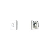 Modern Thumbturn Privacy Lockset Flat Black Finish