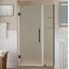 Porte de douche à charnière sans cadre Belmore GS-105384985-105384986