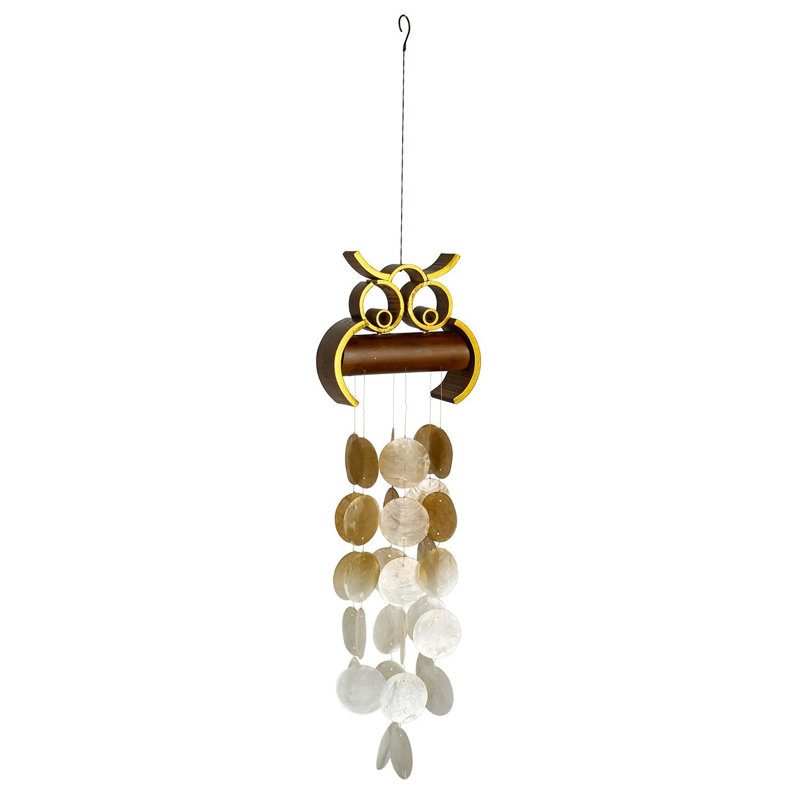 Carillon Hoot Owl Capiz