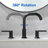Widespread 2-handle Bathroom Faucet-70110826