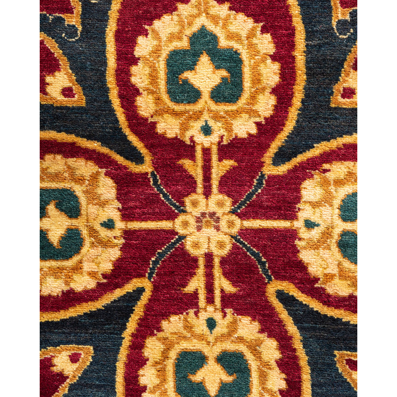 Classic One-of-a-Kind 9' 4" X 11' 9" Hand Knotted Area Rug