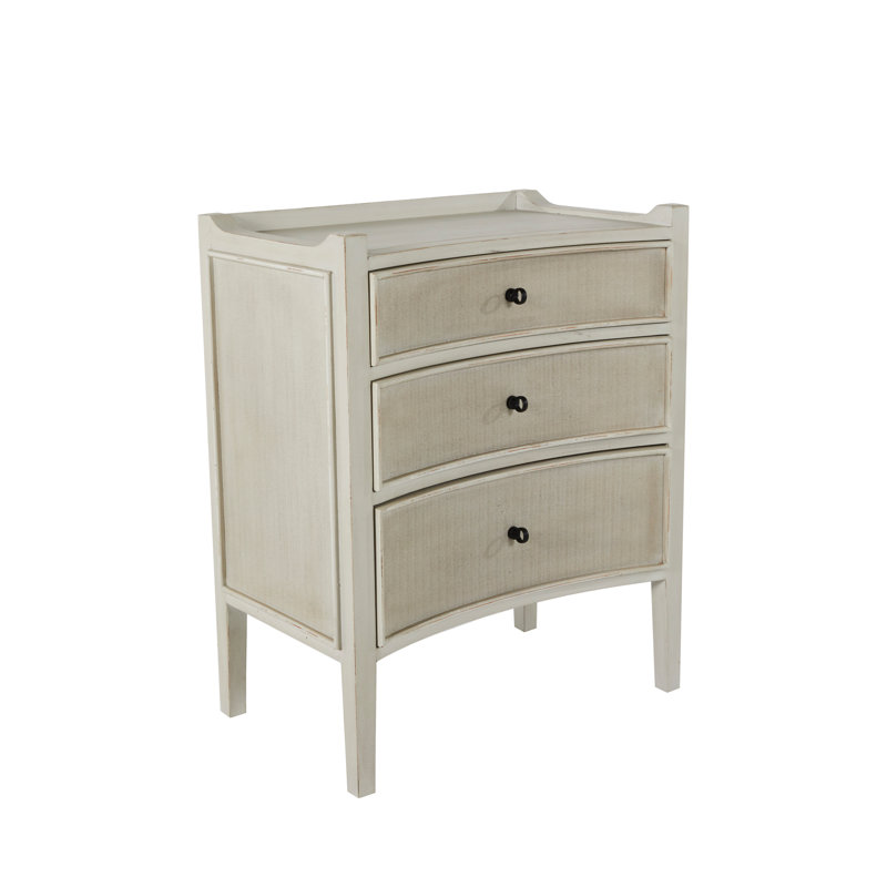 Janice 3 Drawer Accent Chest