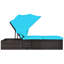 Chaise longue avec coussin Cieran