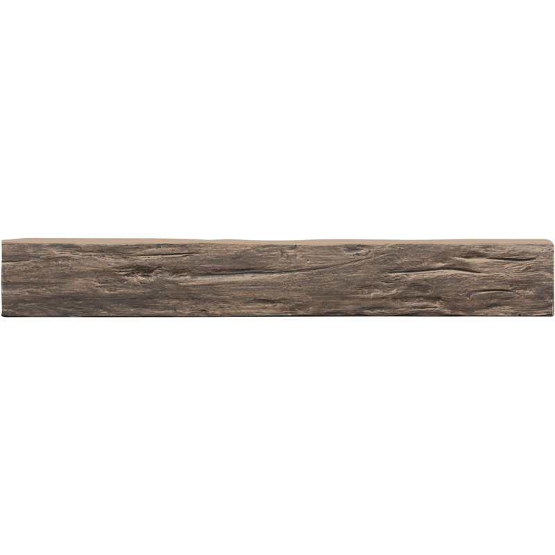 Castra High-density Polyurethane Mantel, Light Oak, 6" H x 6" D x 60" W
