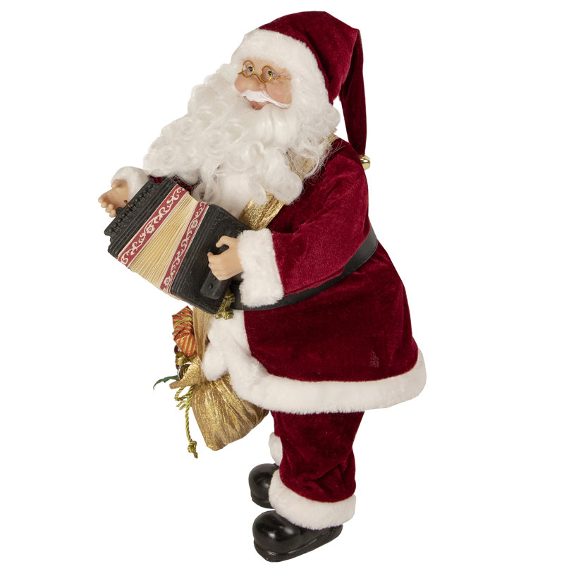 Figurine de père Noël 18 "animée et musicale