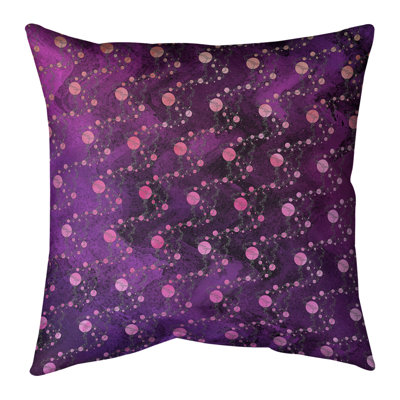 Housse et insert de coussin carré Katelyn Elizabeth Planets Stars