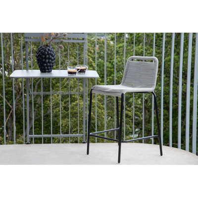 Jaquelline Steel Outdoor 61cm Counter Stool