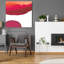 Art mural en verre Wrought Studio ™ «Bright Swish 3» par Piper Rhue-1323160255