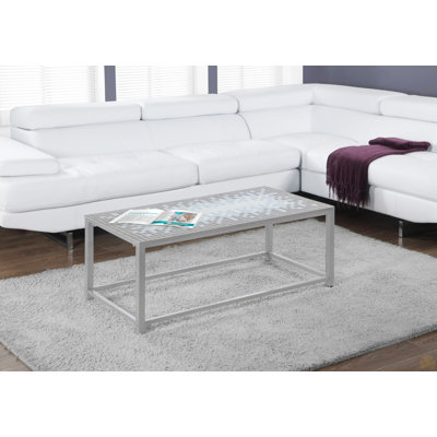 Table basse, décor, cocktail, rectangulaire