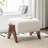 Karsen Upholstered Bench with Solid Wood Leg-928901796