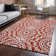 Premium Machine Washable Cerrito Red Rug