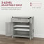 Garde-manger autoportant Enochs avec tablette réglable pour le salon-387681448