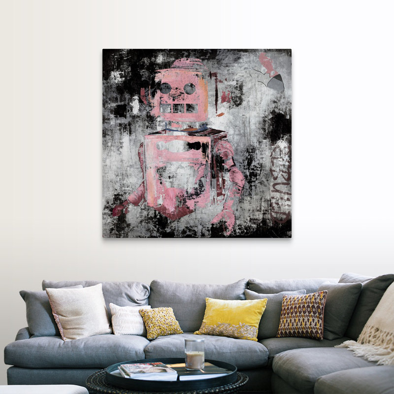 Reproduction d’art sur toile, "Shelf Life" par Daleno, Toile tendue, H 48 po x l 48 po x P 1,25 po