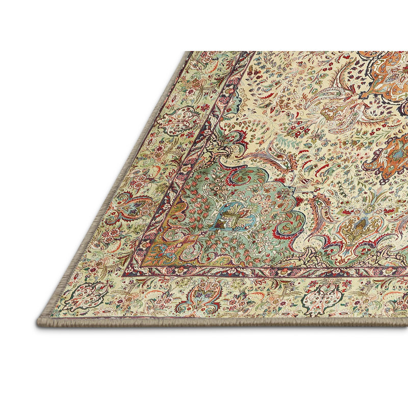 Oriental Indoor Rug, Rectangle 4' x 6'