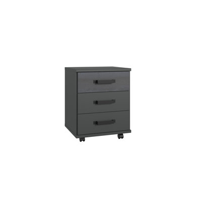 Ossian 46 cm W 3 -Drawer Filing Cabinet