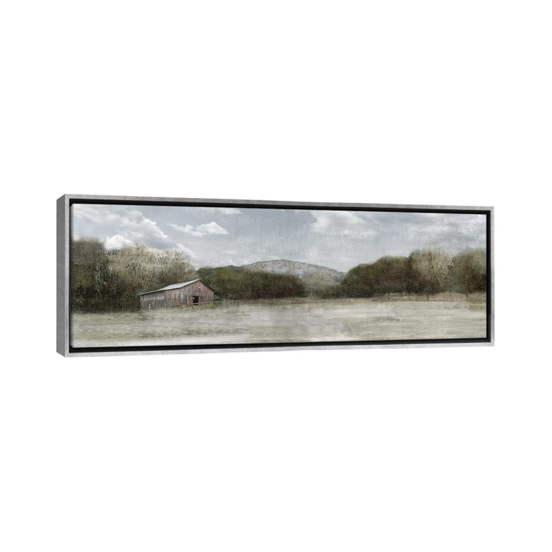 Reproduction d’art sur toile « Country satisfaction détail » par Nan-Panoramic, H 24 po x l 72 po x P 1,5 po