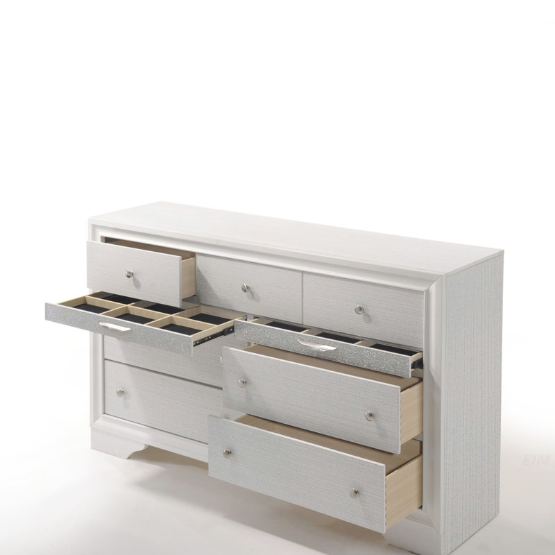 Commode à finition blanche Naima (Commode)