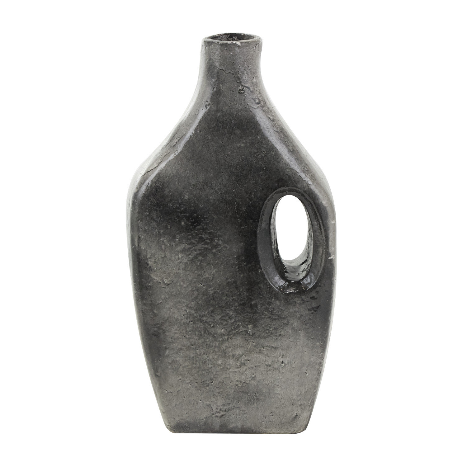 Kimona Earthenware Table Vase, 17.95" H x 9.40" W x 4.10" D