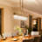 Serene 1 - Light Silver LED Kitchen Island Pendant-1841760915