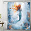 Luminaire de salle de bain 72 po x 72 po Watercolor Mermaid