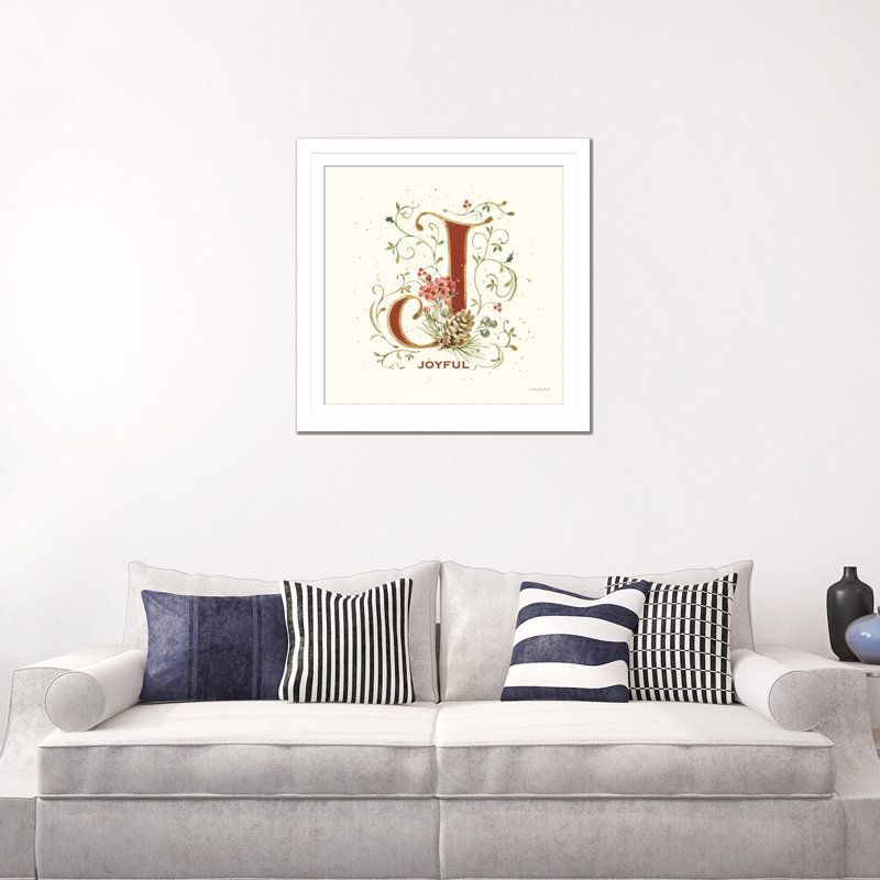 Winter Blooms IX - Reproduction d'art murale - Papier d'art encadré, H 24 po x l 24 po, Blanc