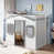 Blanc + gris