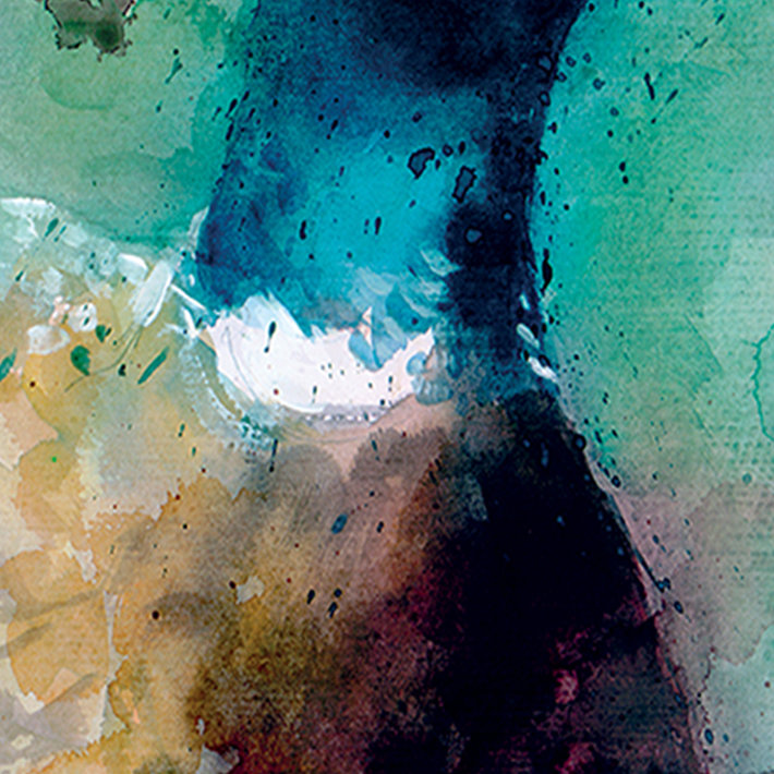 Wrapped Canvas Print, 50cm H x 40cm W x 3.8cm D