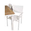 Navya 4 - Person Teak Solid Wood Patio Dining Set Extendable Rectangular Table