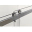 Double porte de douche coulissante en verre trempé sans cadre 10 mm (3/8 po)-57154528-121080728