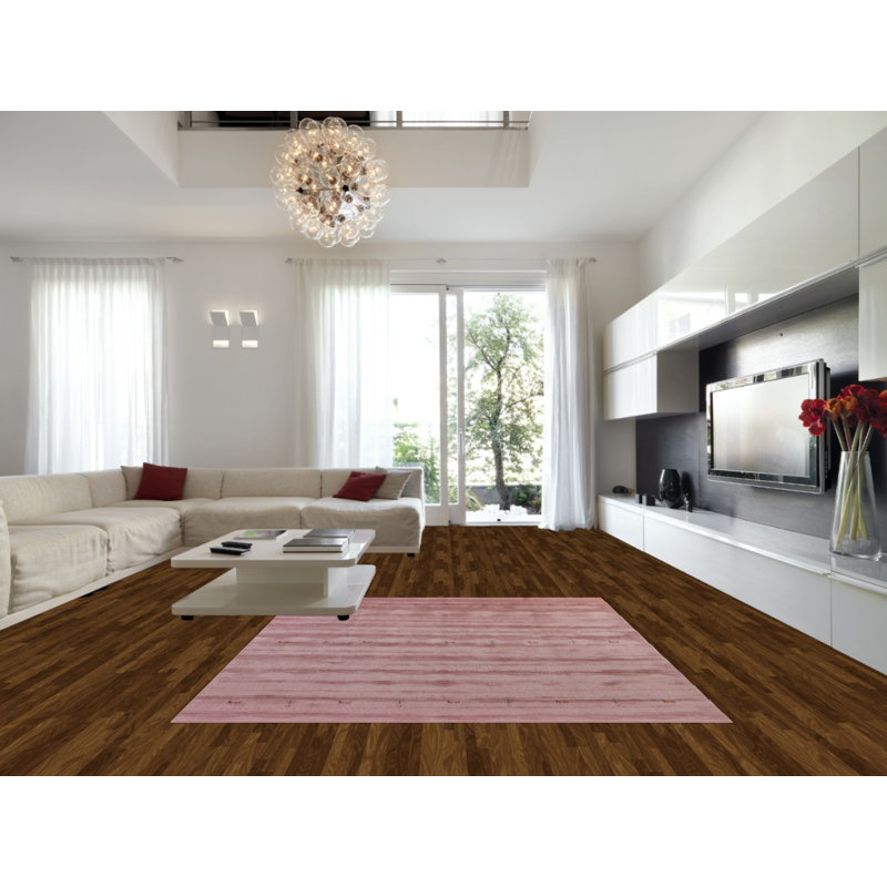 Tapis tribal rose Gabbeh 8 x 10