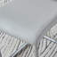 Ensemble de table et de chaises, table de salle à manger rectangulaire simple en verre moderne, plateau de table en verre de 0,4 pouce d'épaisseur, assorti à des chaises en polyuréthane de haute qualité avec des pieds en métal arqués.-550795949
