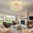 Cage Style Ceiling Fan With Light-1654504969