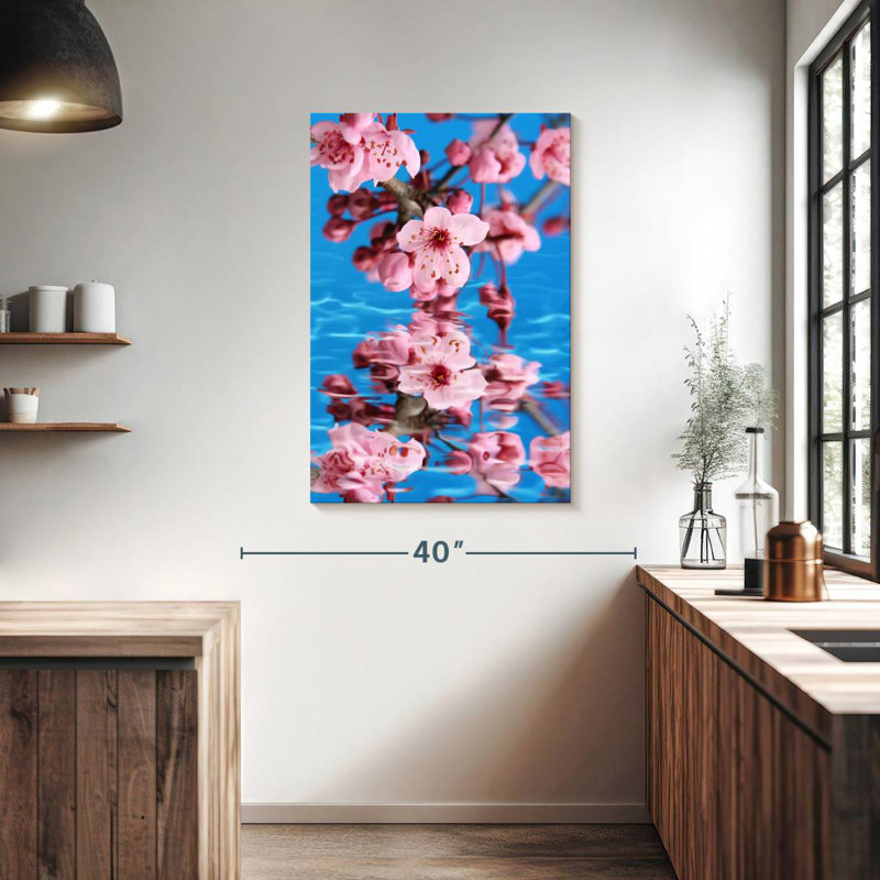 Harnek Sakura Reflection, 39" H x 26" W