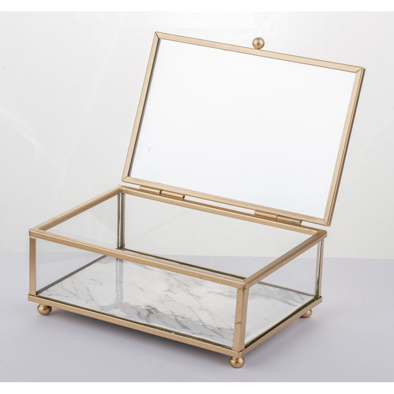 Glass Jewelery Box +