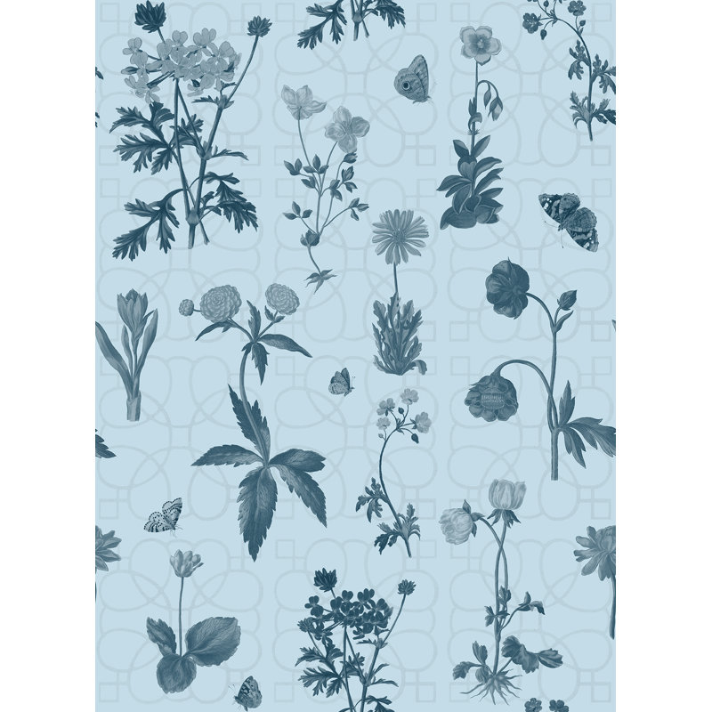 Journal de fleurs yuki osada tonal, Bleu ton sur ton