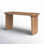 Hudson 31" Teak Wood Outdoor Coffee Table In Natural Tone