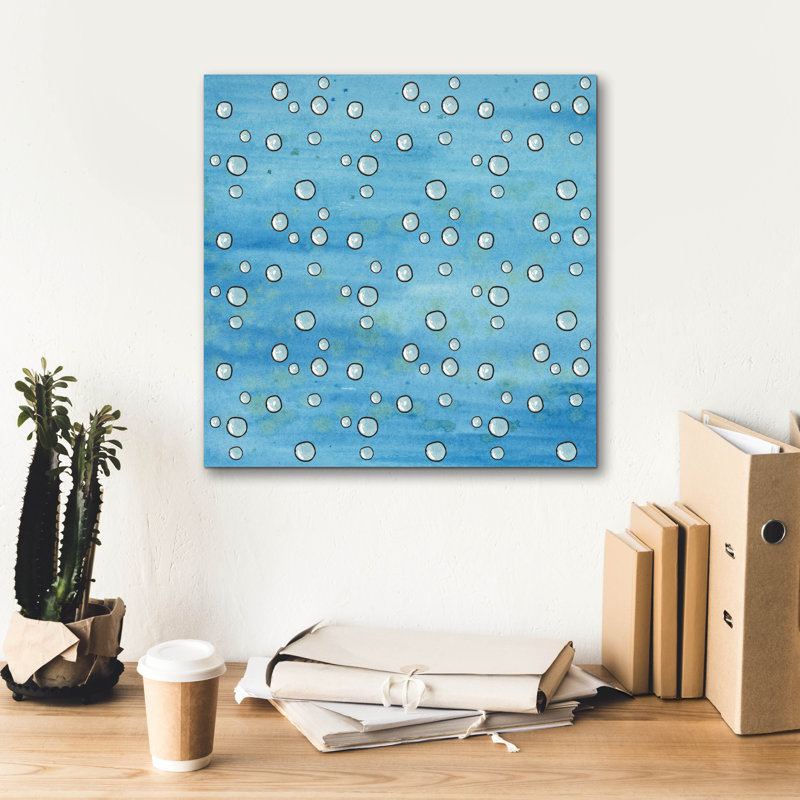  «Cute Sea Creatures Collection 1» par Alicia Longley, art mural sur toile, 18 po x 18 po