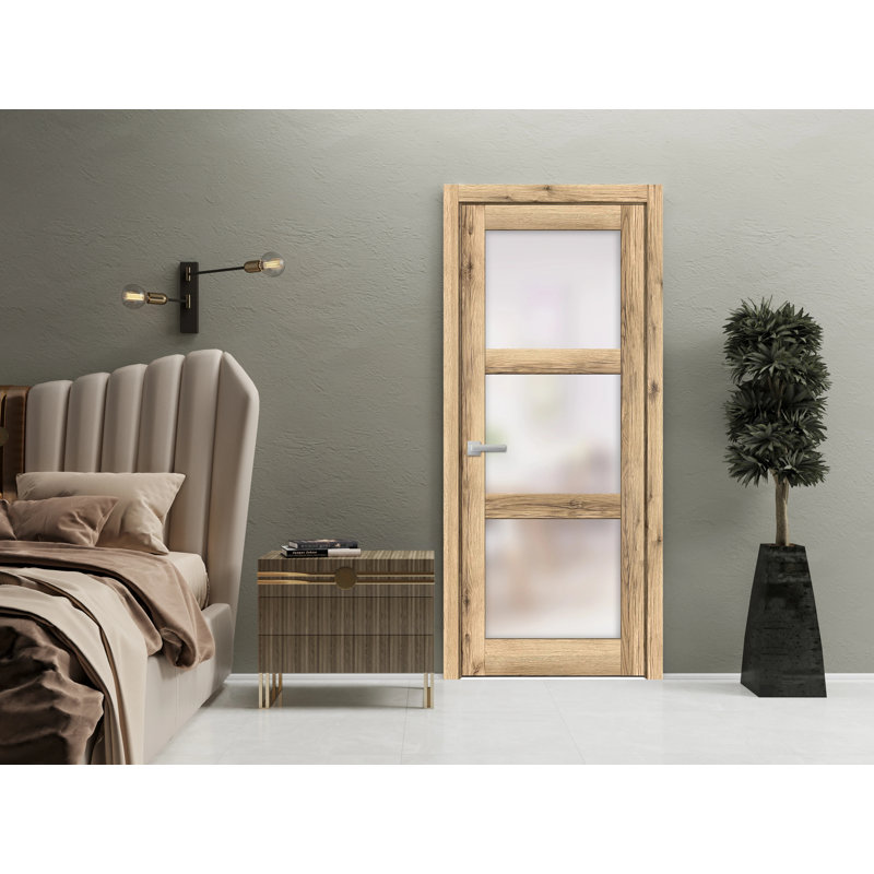 Porte standard lambrissée Lucia, 42 po x 84 po