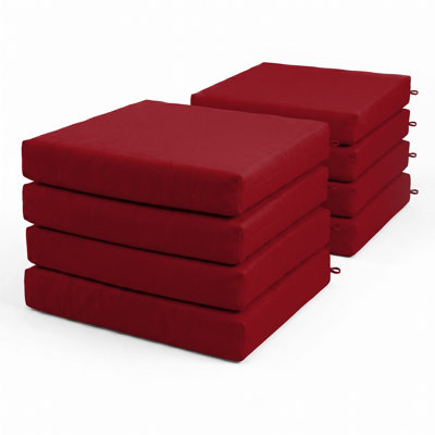 8-Piece Outdoor Sunbrella Chair Pad Set