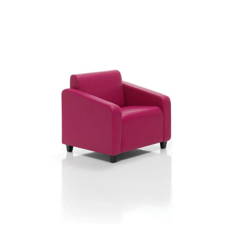 Aidaliz Upholstered Armchair, Pink