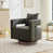 Gray Bronzing Suede