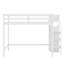Lit mezzanine avec garde-robe et escalier de rangement intégrés-1266706505