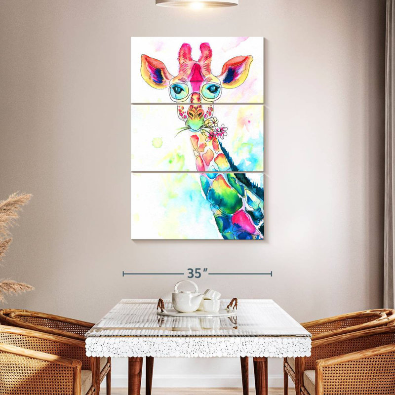Brampt Giraffe Suitor, 32" H x 20" W