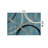 Tolchester Abstract Blue/Gray/Black Area Rug-811539314