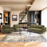 3 Piece Soft Chenille Standard Living Room Set (Set of 3)