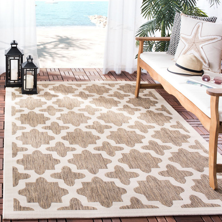 Clarksburg Performance Geometric Indoor/Outdoor Area Rug