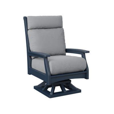 Chaise berçante pivotante à dossier haut Classic