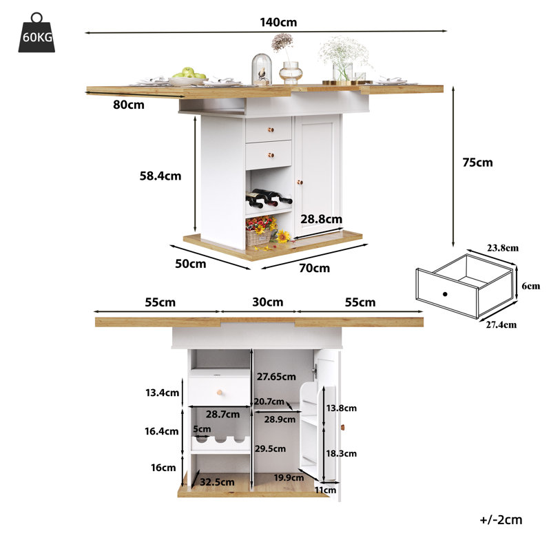 Extendable Dining Table