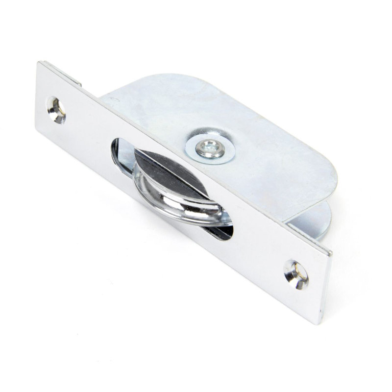Sash Pulley Door Accessory, Polished Bronze